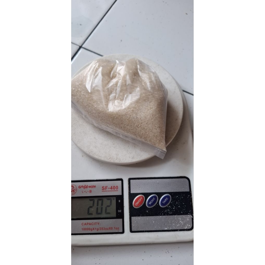 gula pasir timbangan 200 gram