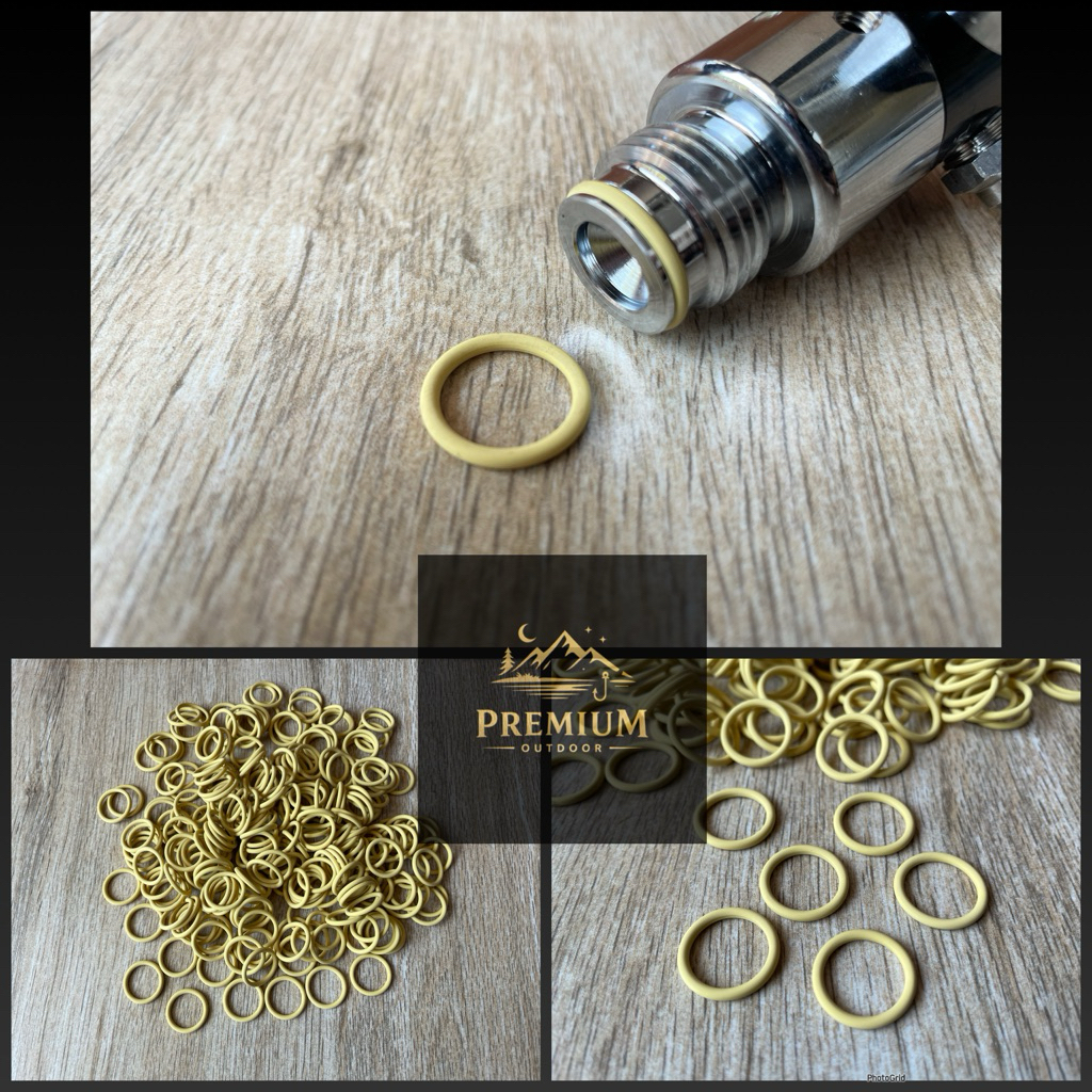 Sil head regulator paintball tahan panas FKM oring seal karet ring import tahan panas head regulator