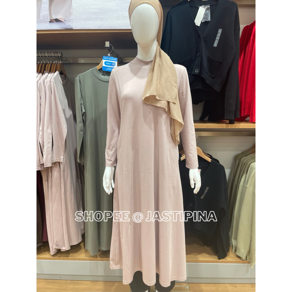 AIRism Katun Gaun Flare UNIQLO JASTIP