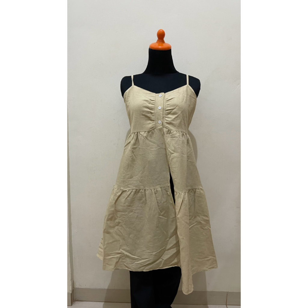 Dress kuning kalea B01 LK1