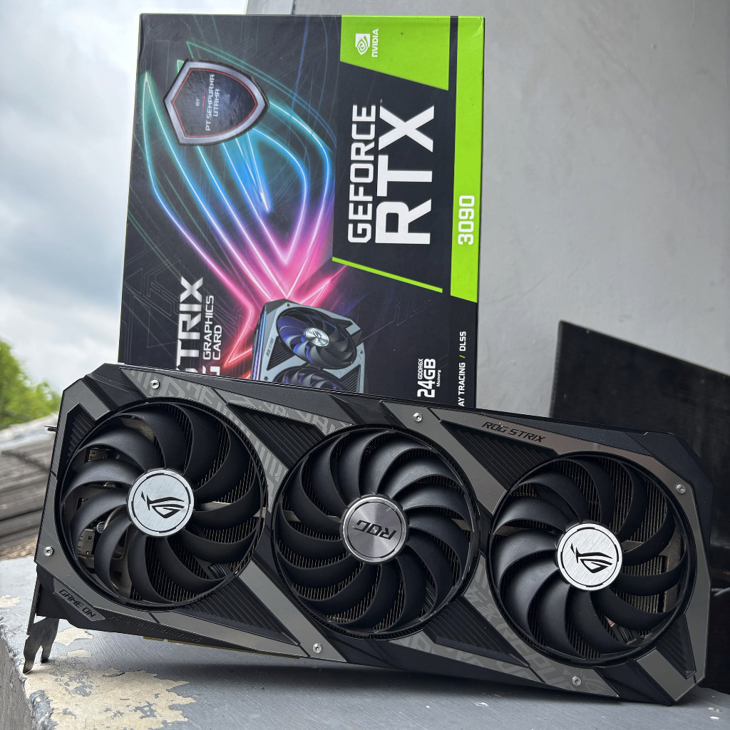 ASUS ROG Strix Nvidia GeForce RTX 3090 OC Edition 24GB GDDR6X RTX3090