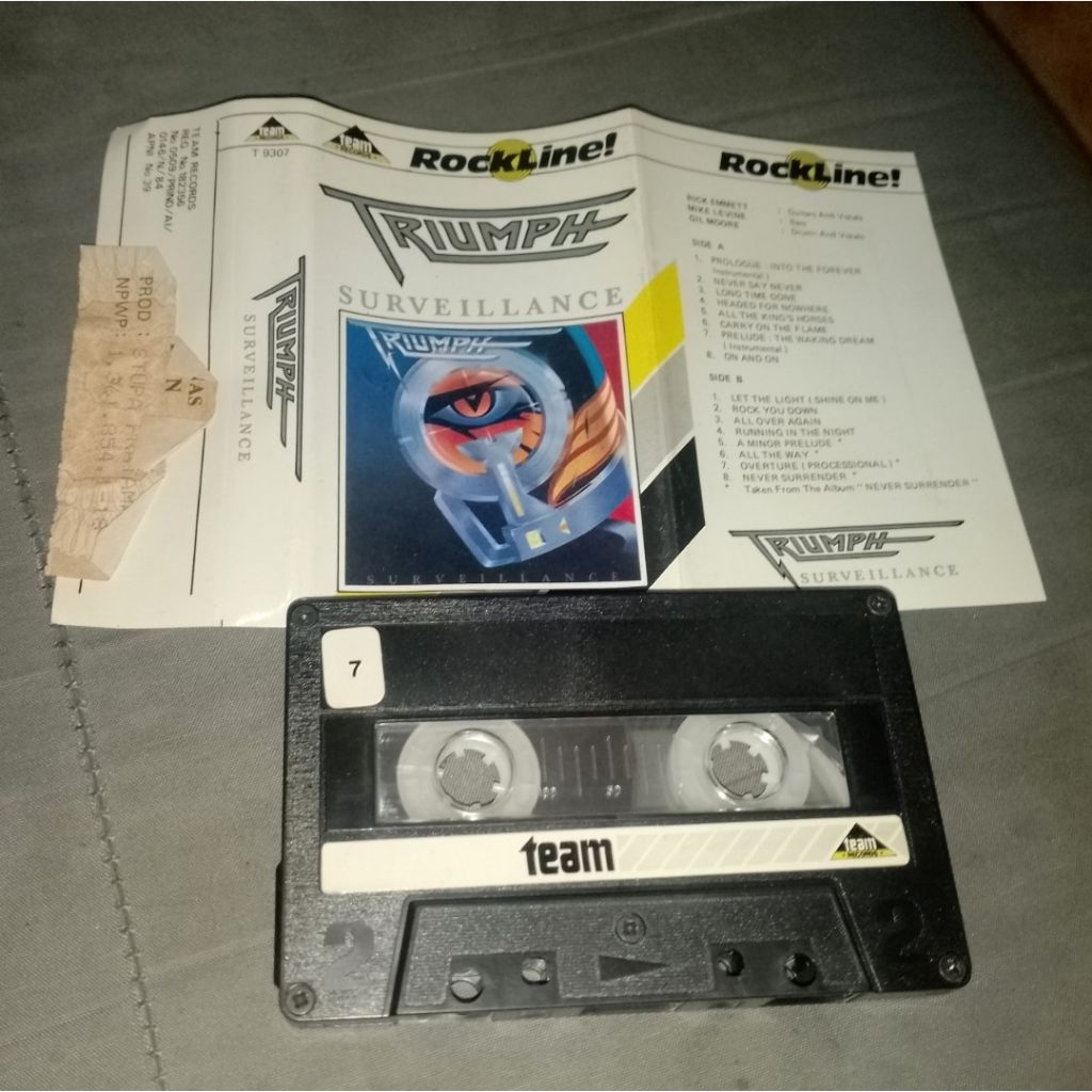 kaset pita: Triumph-Surveillance