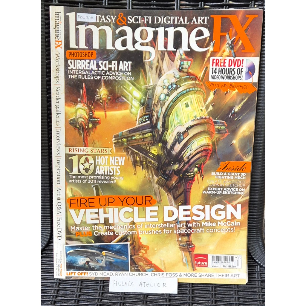 Majalah Imagine FX import preloved