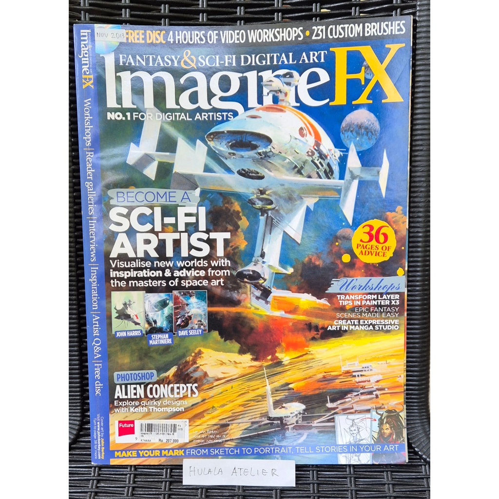Majalah Imagine FX Import Preloved November 2013
