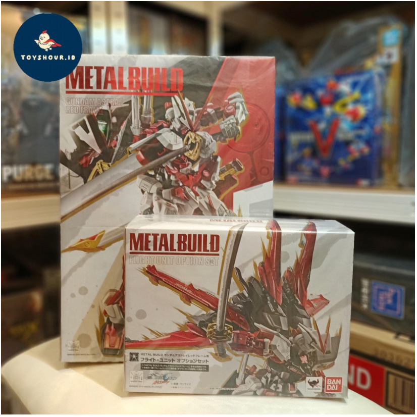 METAL BUILD GUNDAM ASTRAY RED FRAME AND FLIGHT UNIT SET TAMASHII NATIONS