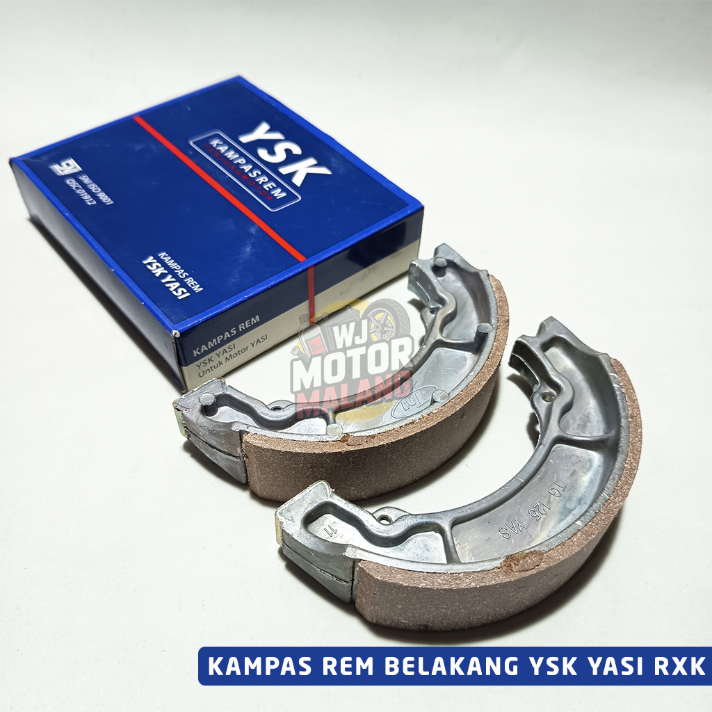 Kampas Rem Belakang YSK YASI RX King RXS Scorpio Mio Series Fino Soul GT Aerox Jupiter Z Vega ZR/R N