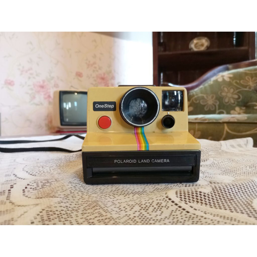 Kamera Analog Film Jadul Merk POLAROID One Step Land Camera Antik Vintage Lawas Tua