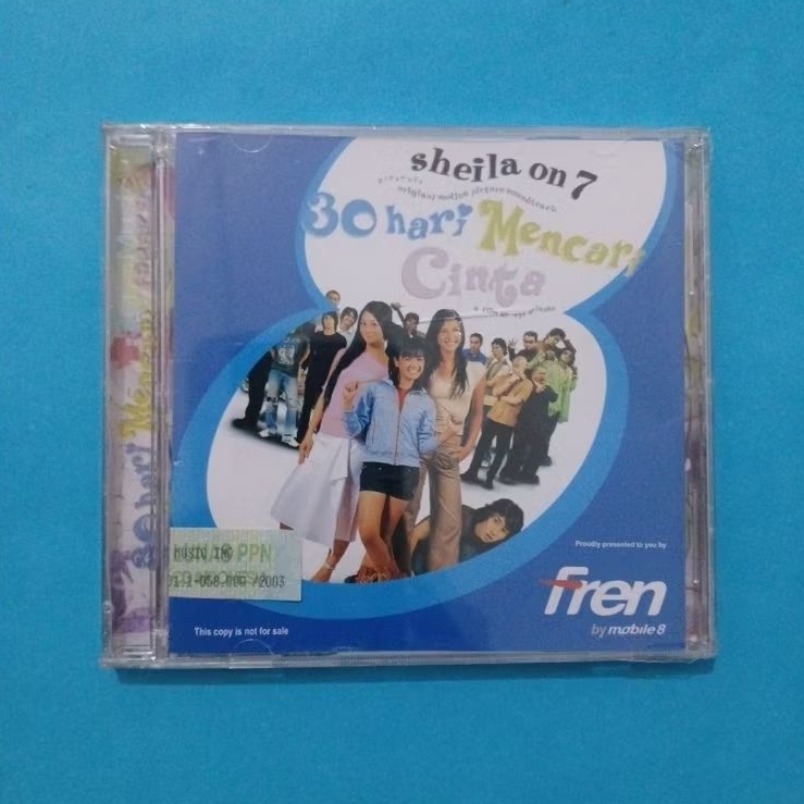 CD MUSIK " SHEILA ON SEVEN " 30 HARI MENCARI CINTA [ BARU,SEGEL ]