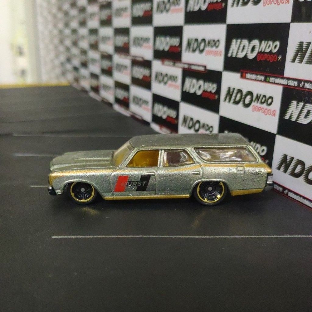 Hot Wheels '70 Chevelle SS Wagon Zamac 2nd Loose - 2014 HW Workshop Zamac