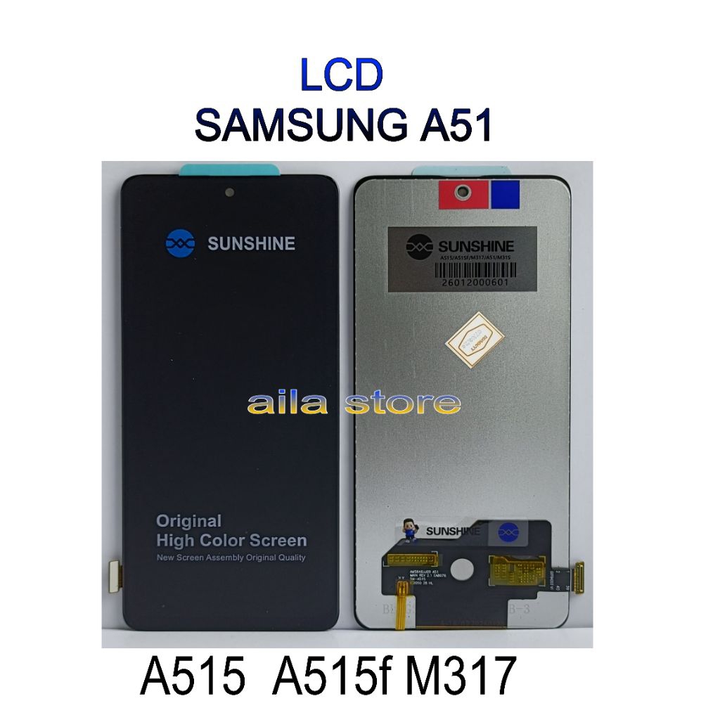 LCD TOUCHSCREEN SAMSUNG A51 ORIGINAL OEM FULL SET