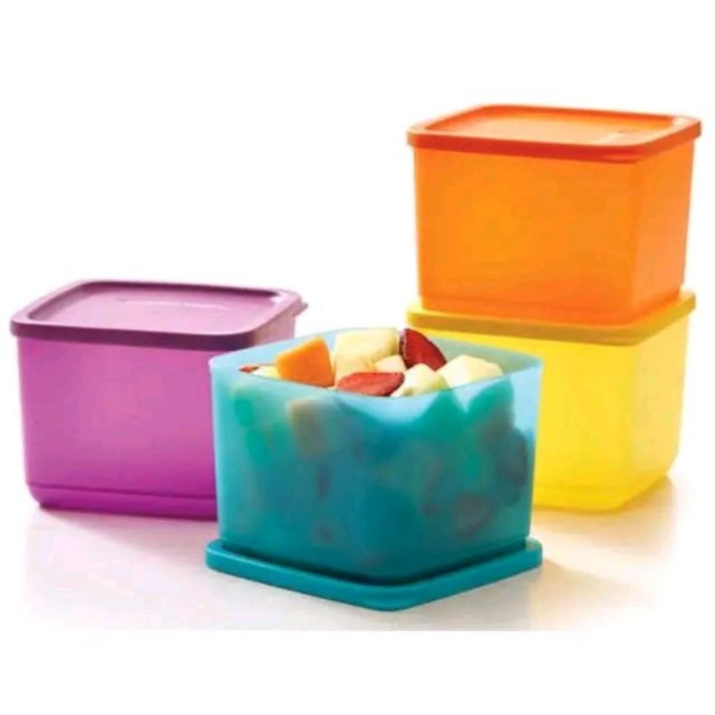 Tupperware medium summer fresh 1L ecer 1pcs / tropical fiesta toples lebaran