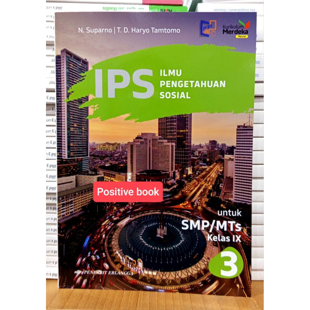 Buku IPS Kelas 9 SMP Kurikulum Merdeka Revisi Erlangga