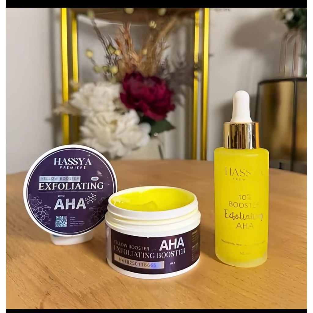 AHA Whitening Booster Exfoliasi (Hassya Bodyskin)