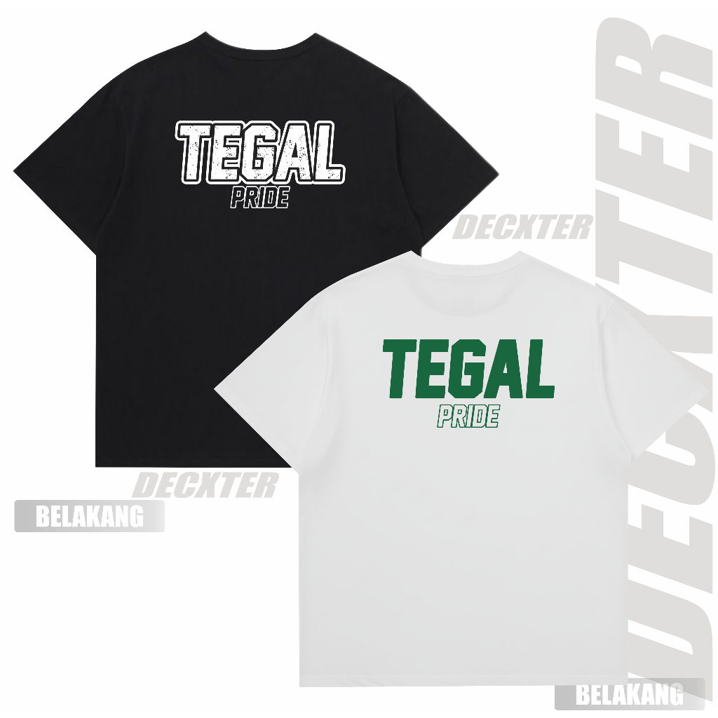 Kaos Tegal Tshirt Tegal Pride