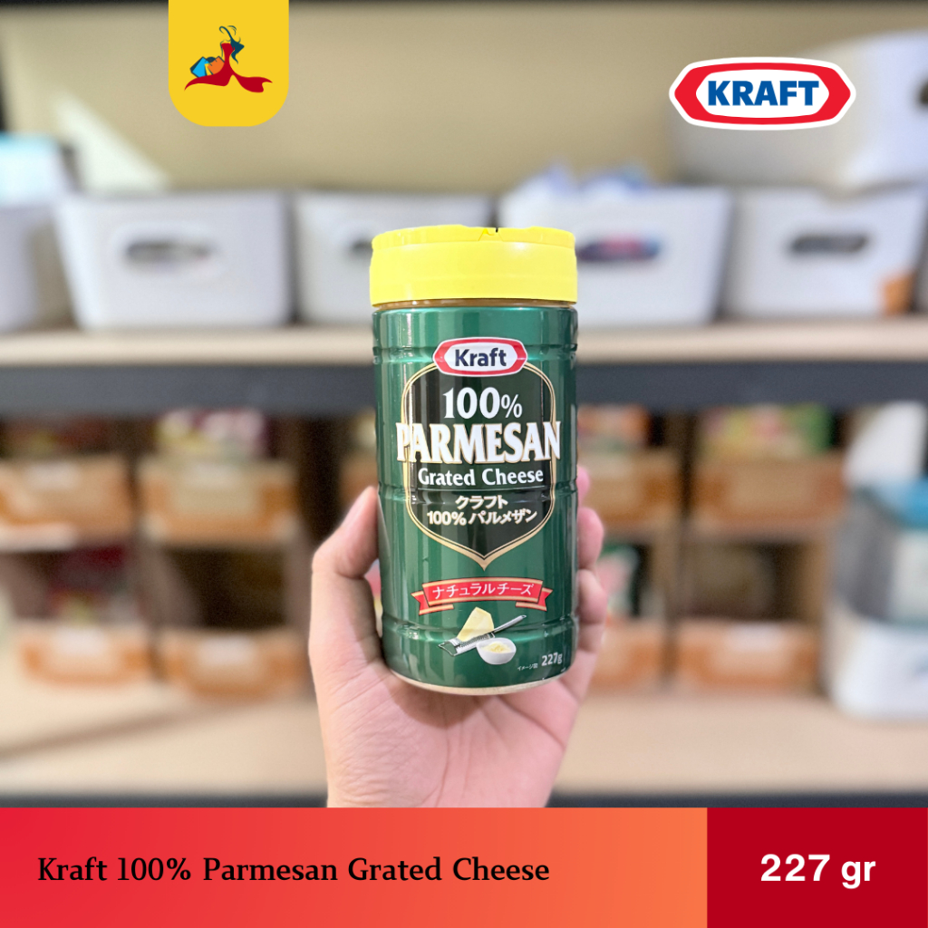 Kraft Parmesan Grated Cheese | Jepang 100% Natural Aged