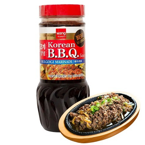 WANG BBQ Bulgogi Marinade Daging Korea 480gr Halal Bumbu Marinasi BBQ