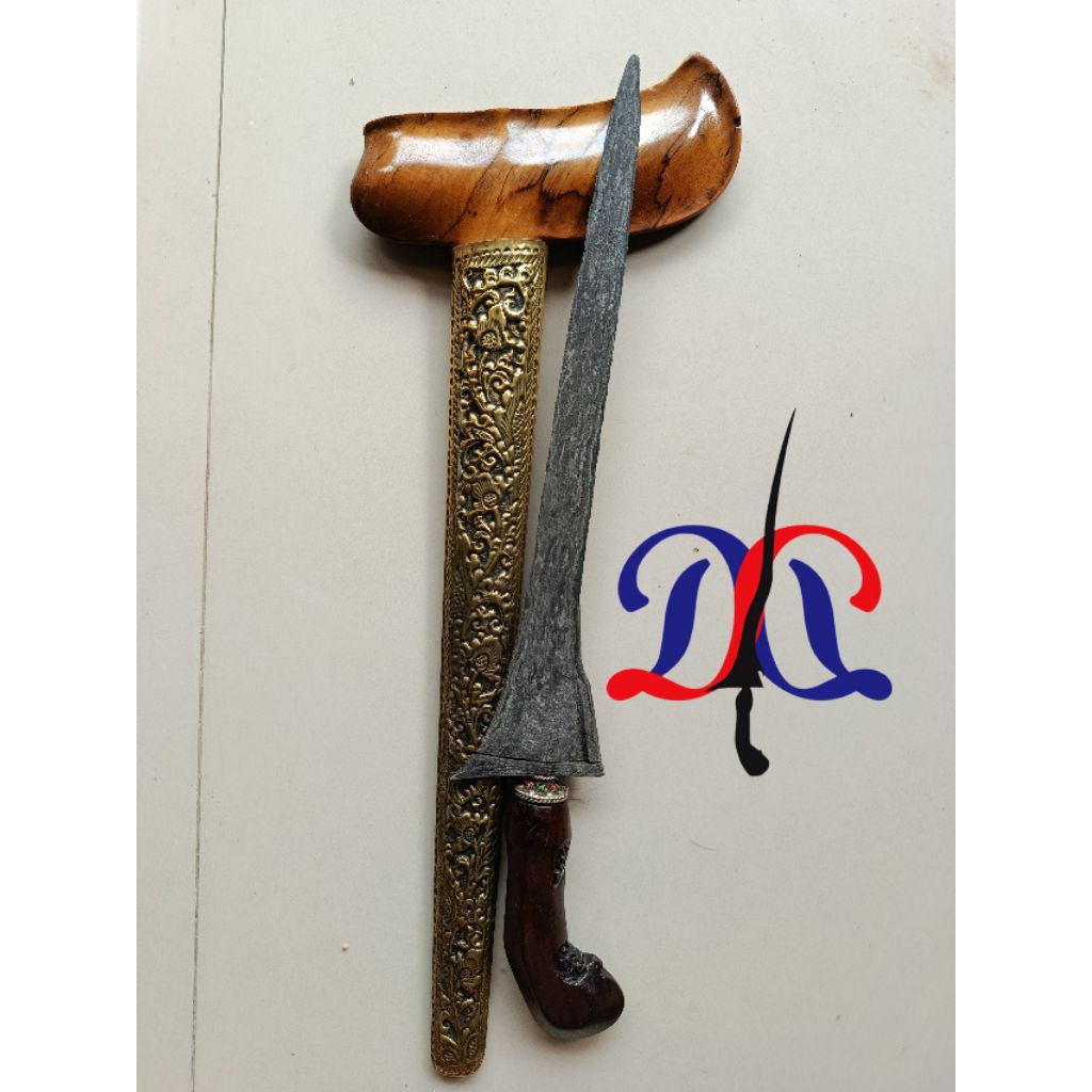 Keris Kebo Lajer Tuban pamor Meteorit