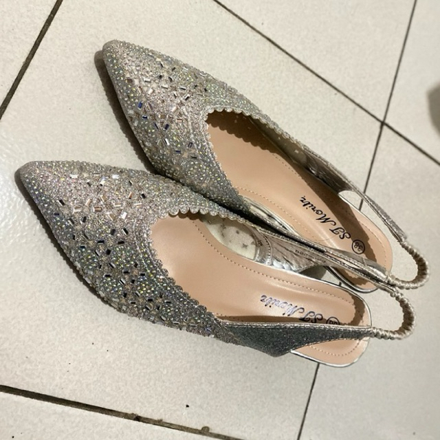 Heels Pesta Wisuda Kondangan SJ Moritz Matahari 5cm Sepatu Wanita