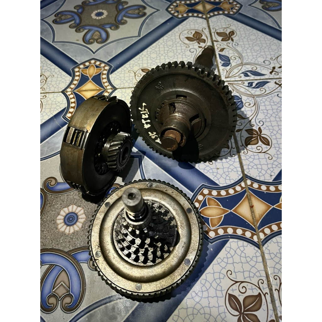 Gearset/gearbox vespa strada tua non garis