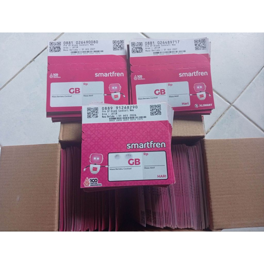 kartu perdana Smartfren 3gb 30hari siap pakai