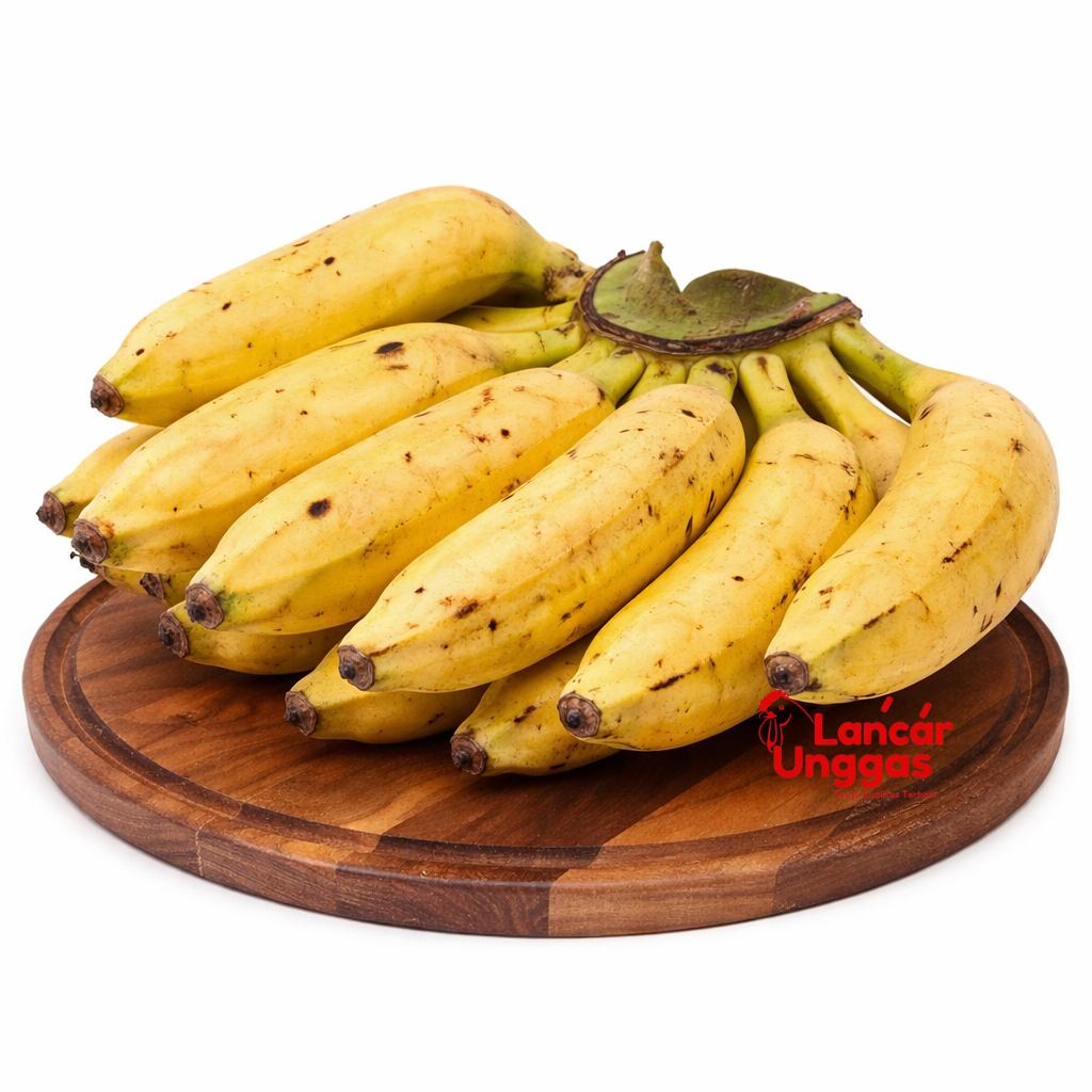 Pisang Uli Segar 1 Sisir Matang - Buah Pisang Fresh Siap Goreng & Rebus - Kirim Instan