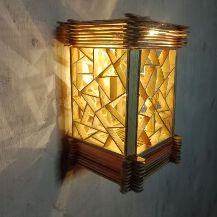 Hiasan Dinding Lampu Tidur Stik Es Krim.
