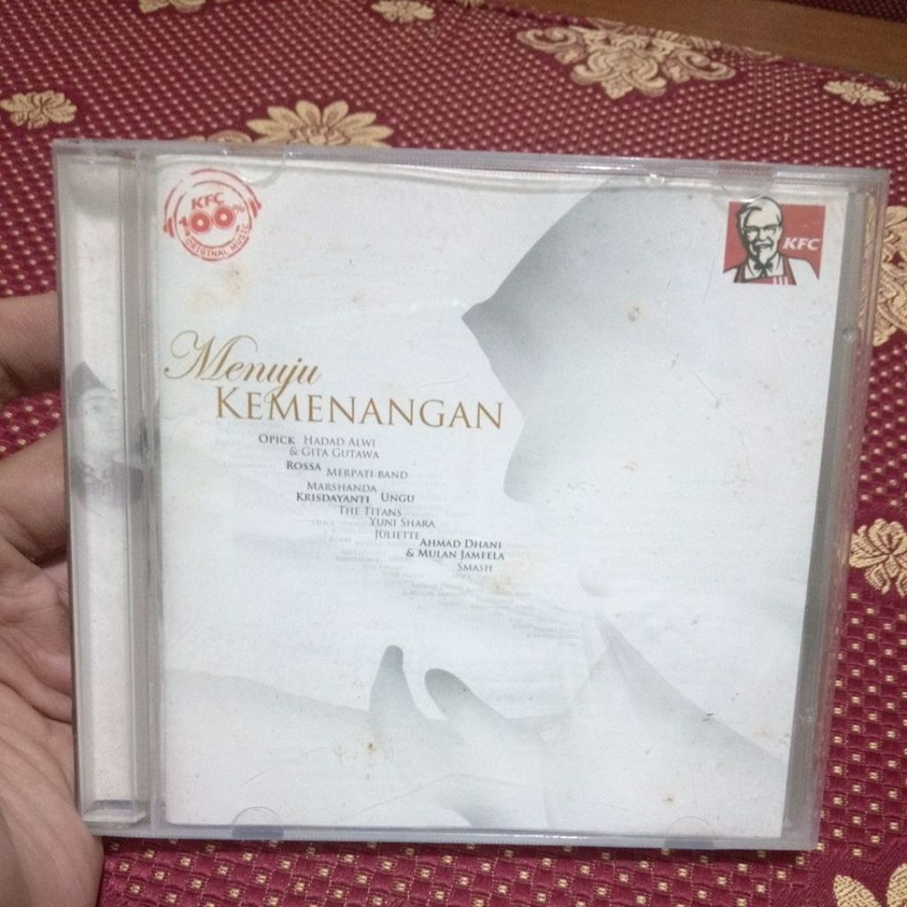kaset cd kfc islami menuju kemenangan lagu pilihan