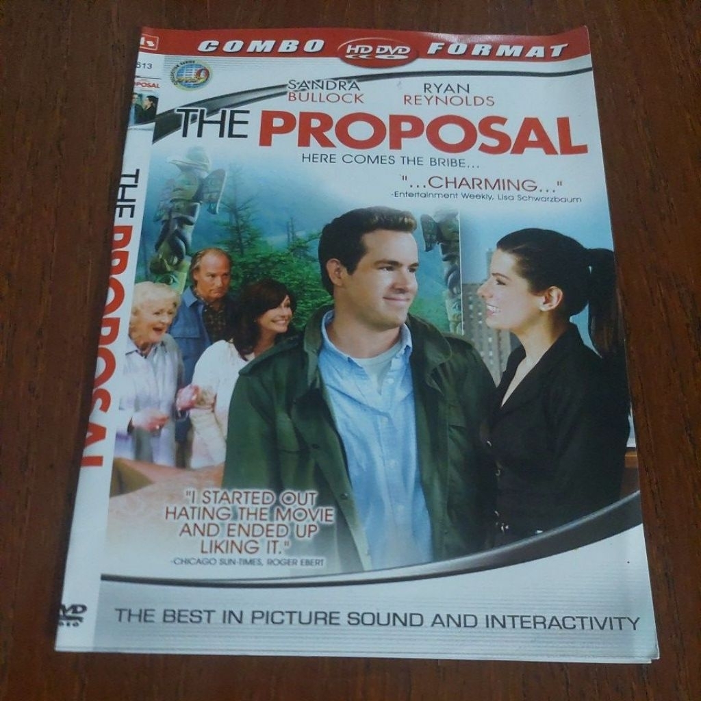 DVD " THE PROPOSAL " SANDRA BULLOCK - RYAN REYNOLDS