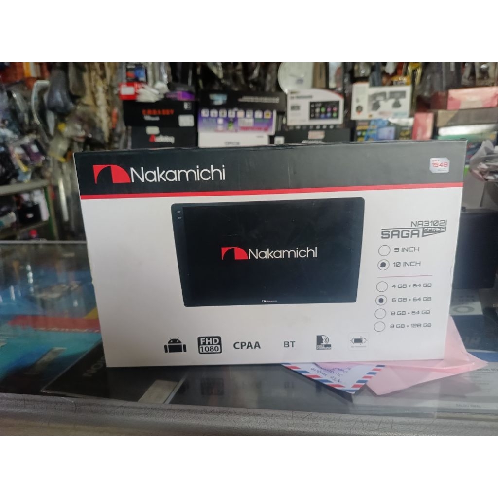 Android NAKAMICHI Ram 6 Ready 9in 10in