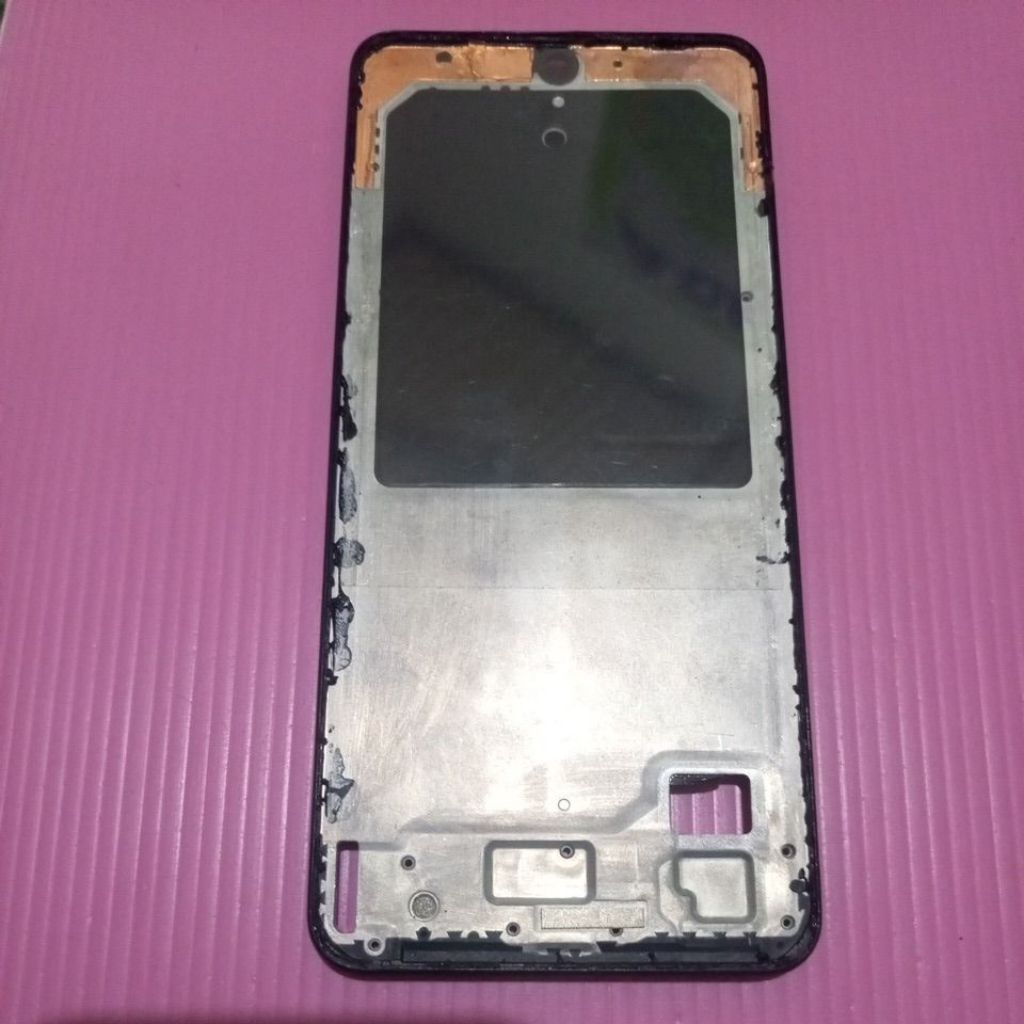 prame tatakan lcd poco x5 ori copotan