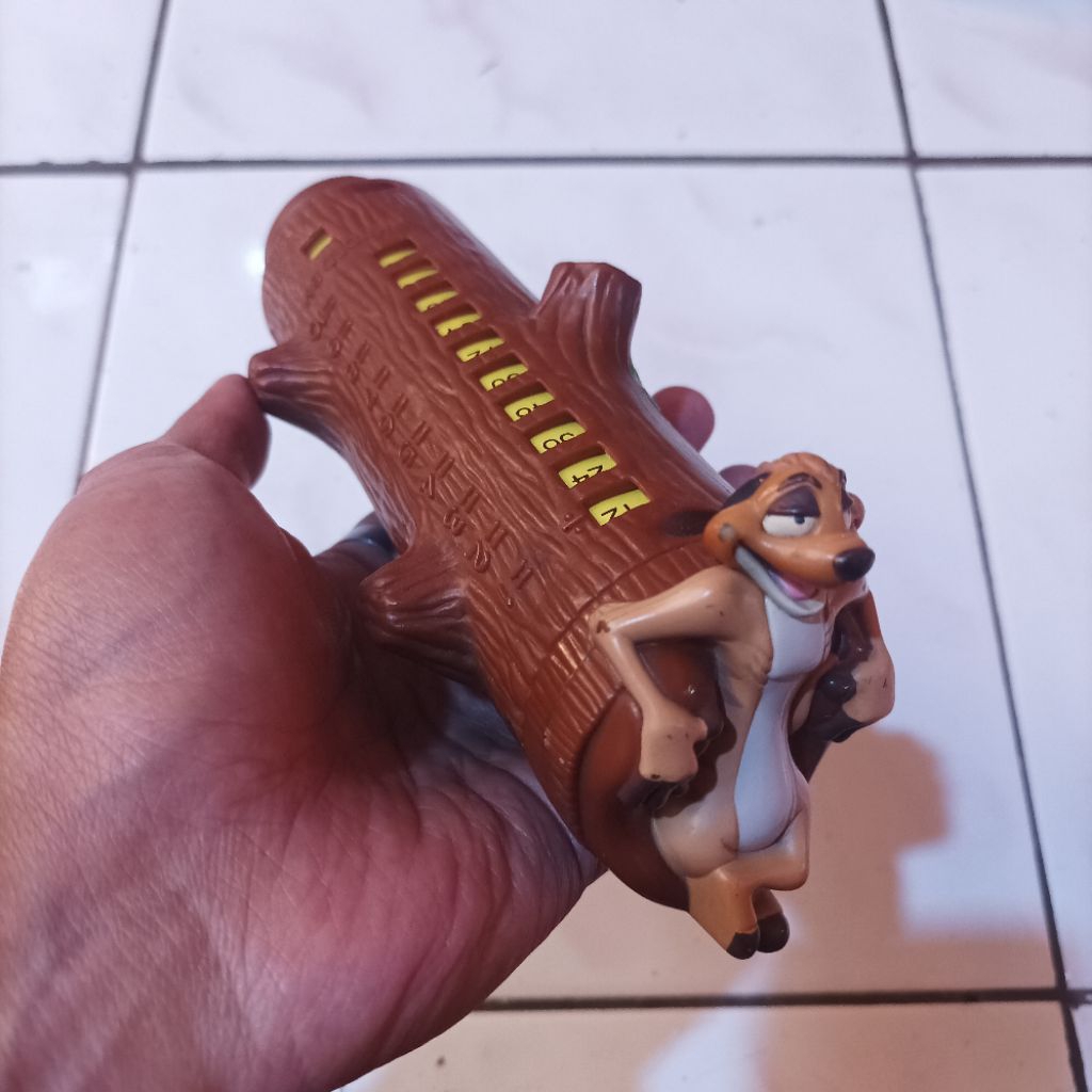Vintage Original Disney Lion King Timon Mainan Action Figure