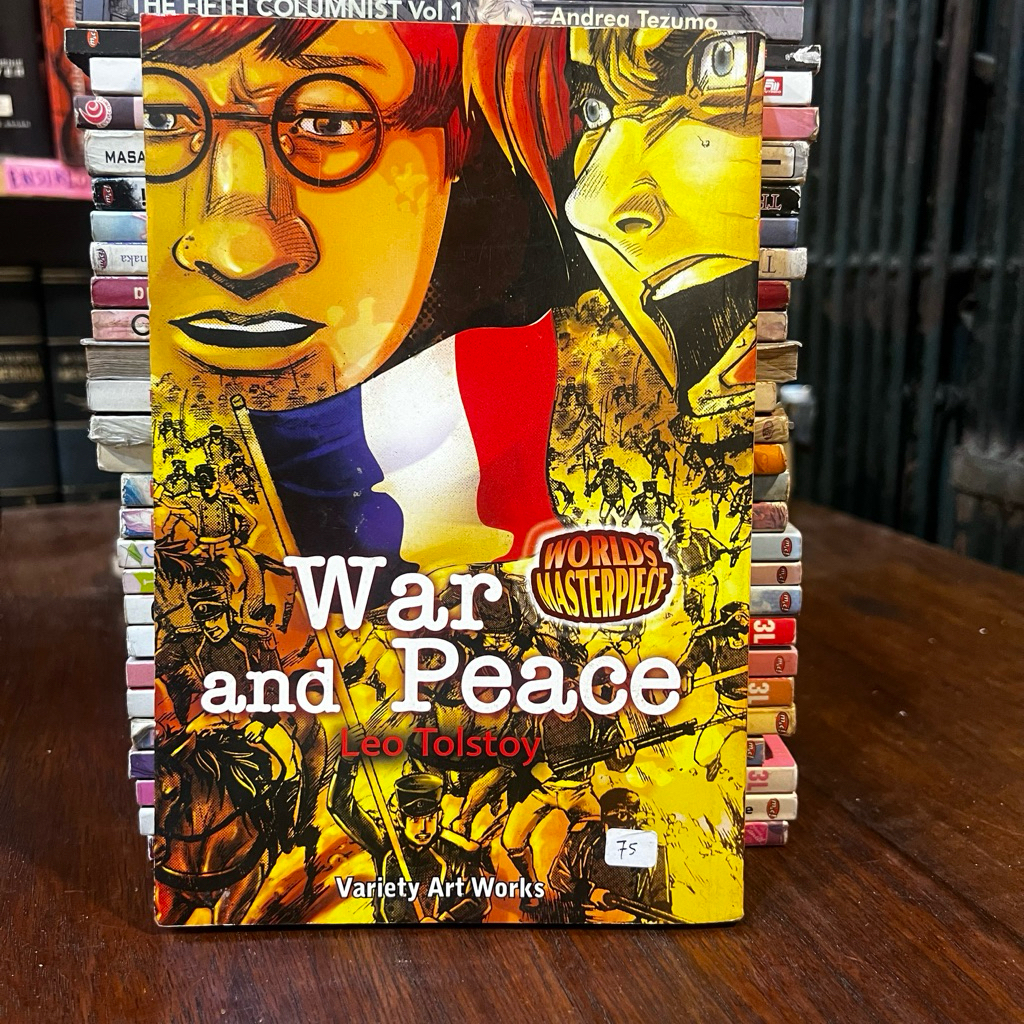 Komik Leo Tolstoy War And Peace Veriety Art Works