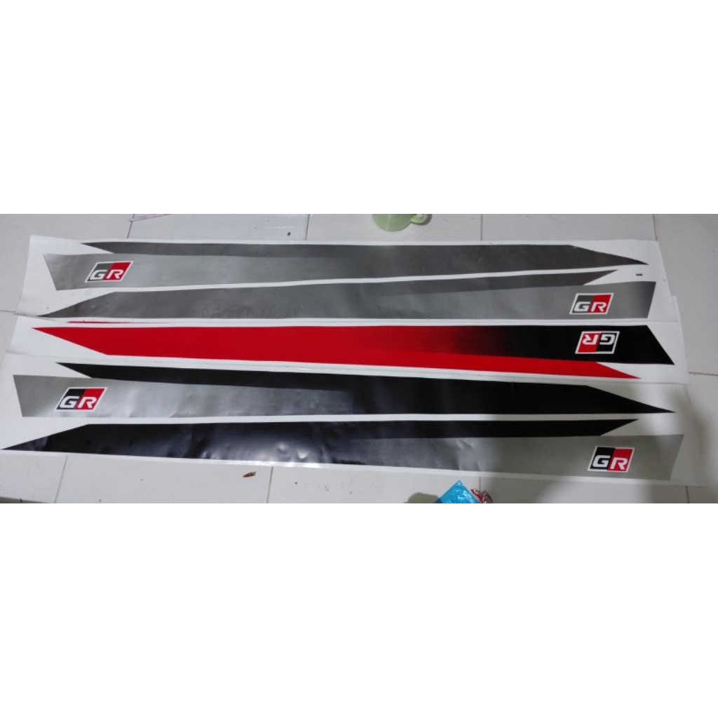 stiker lisbody fortuner gr/stiker fortuner 2022 al new/stiker fortuner gr sport/stiker fortuner