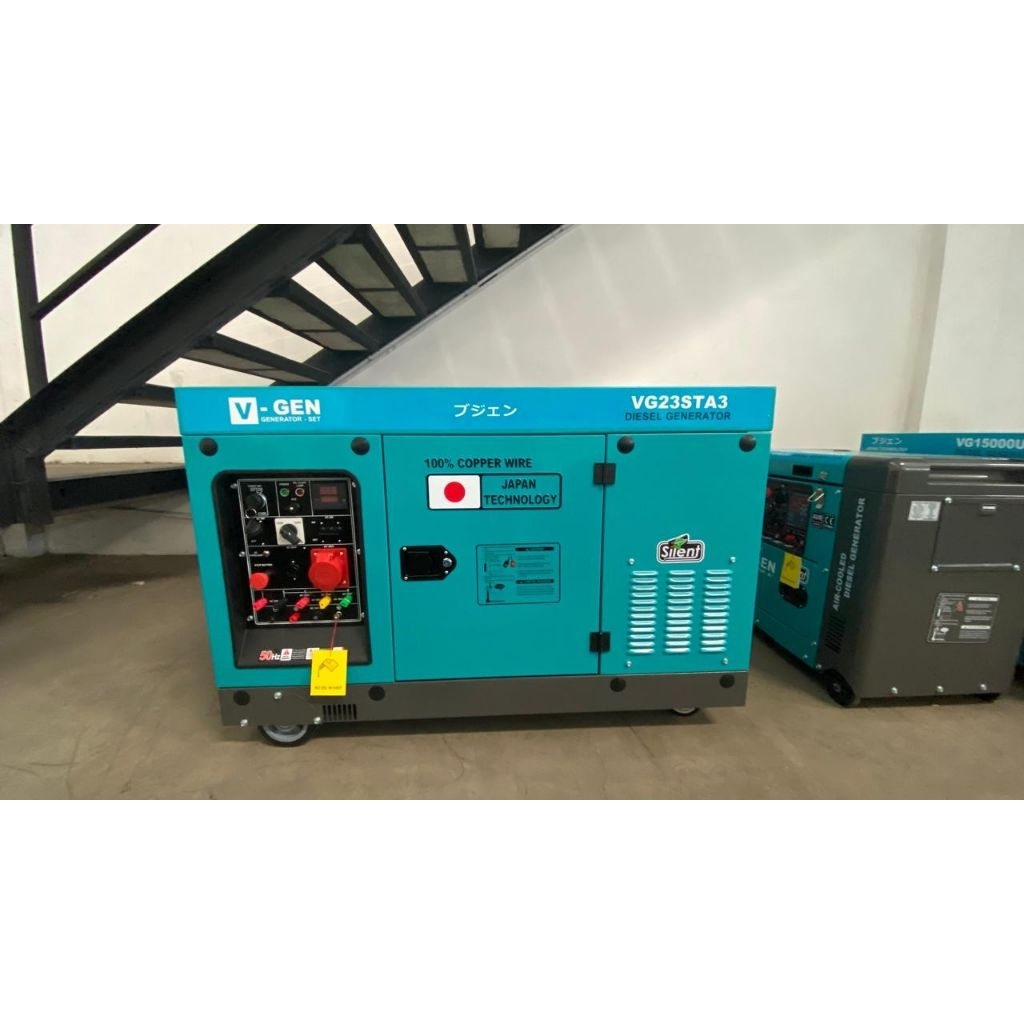 Genset Vgen 20kva 16000watt dual fungsi
