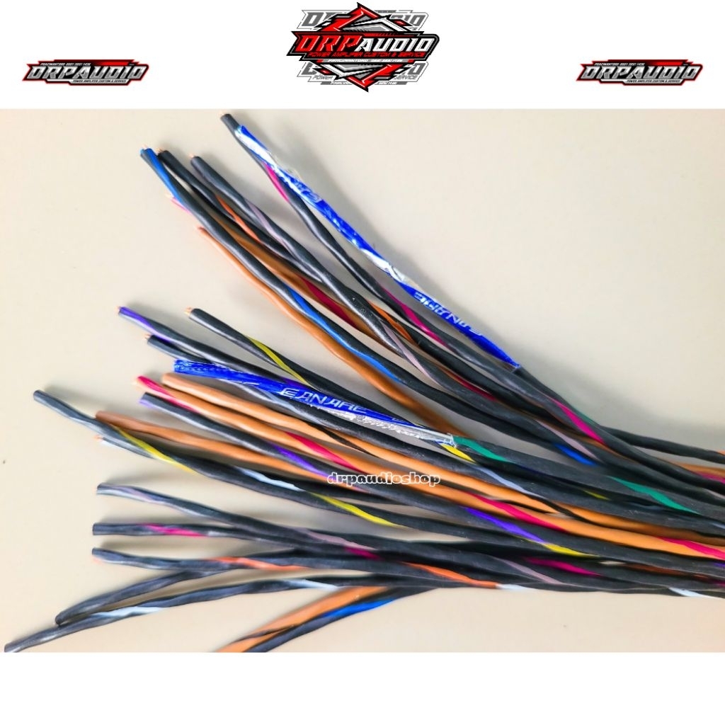 Kabel Input Power Amplifer Rakitan Merek Canare Original Jepang