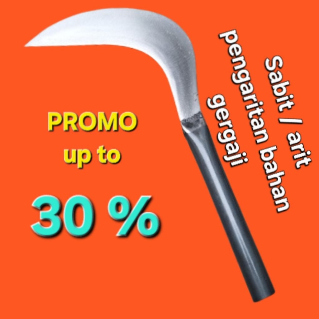 Sabit arit pengaritan bahan gergaji cocok untuk rumput dan ranting