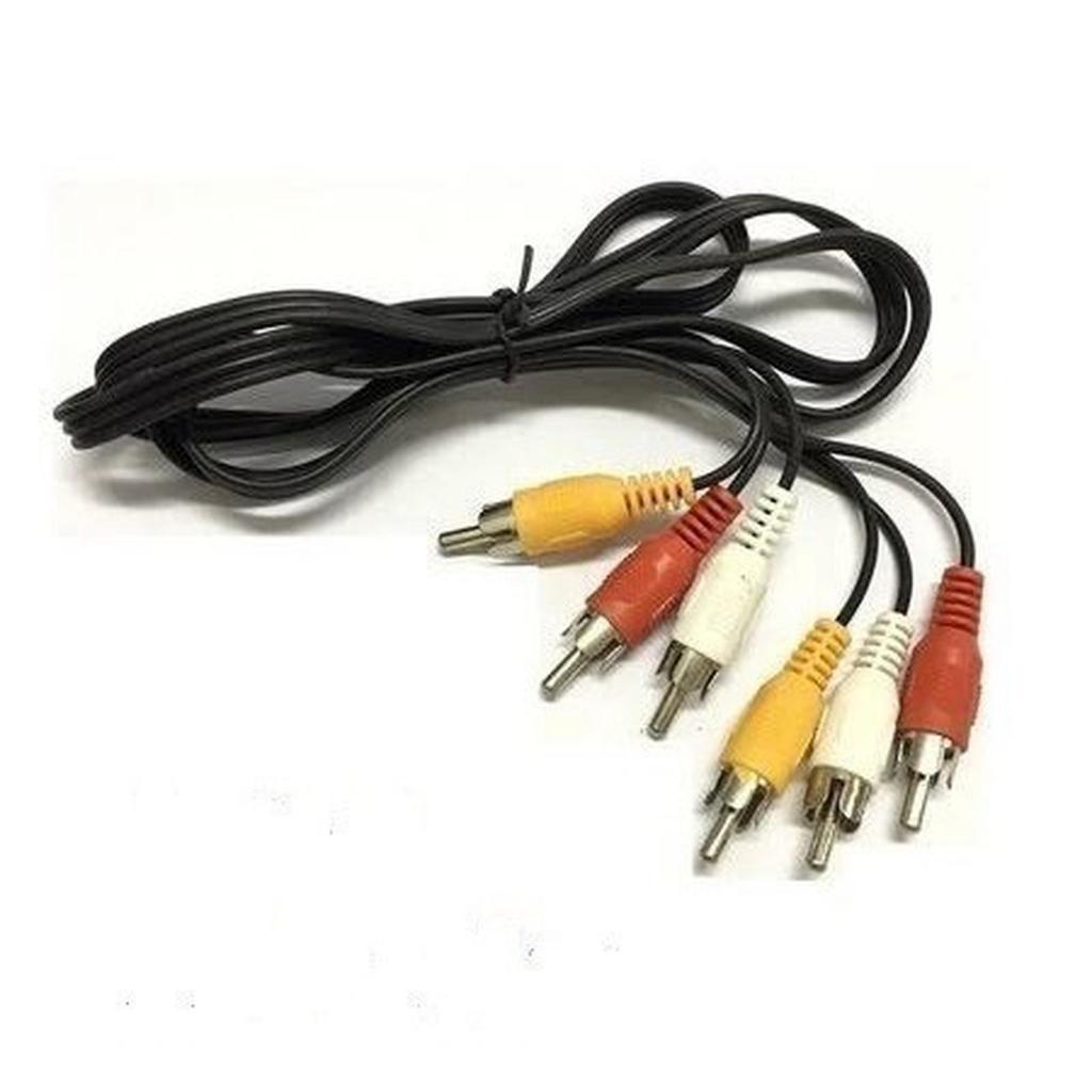 Kabel RCA To RCA Audio Vidio  PANJANG KABEL 1METER