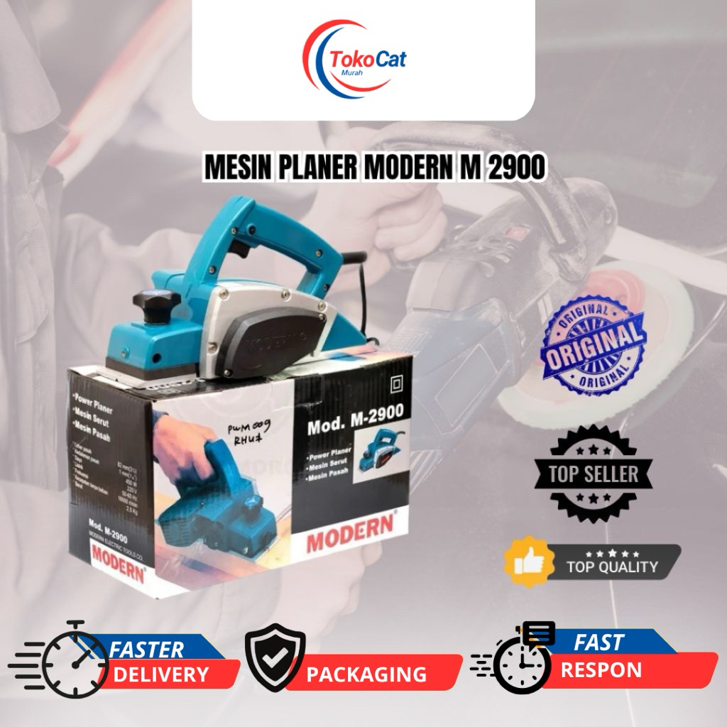 Mesin Ketam Kayu MODERN M-2900 Original - Kuat, Awet & Hasil Serut Halus/Mesin Serut Kayu MODERN M-2