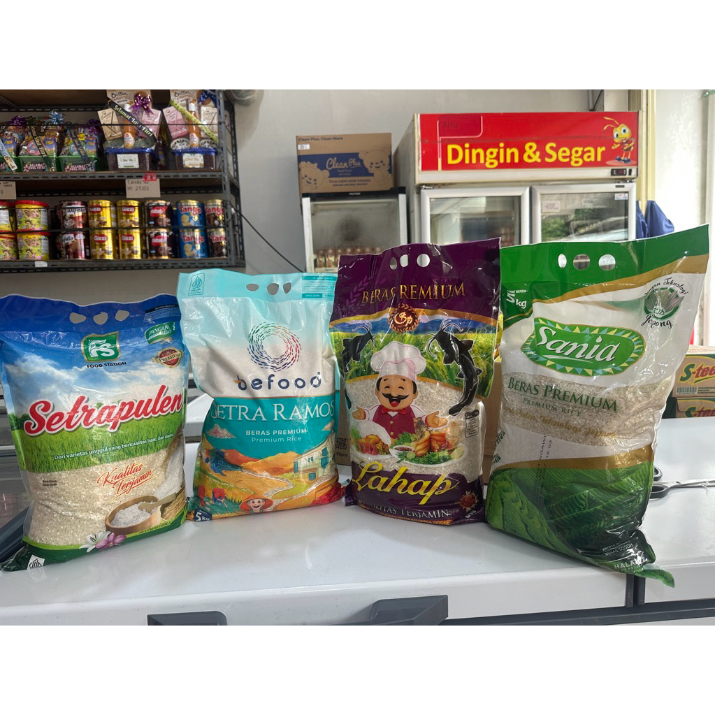 Beras Pulen Wangi  5Kg beras premium