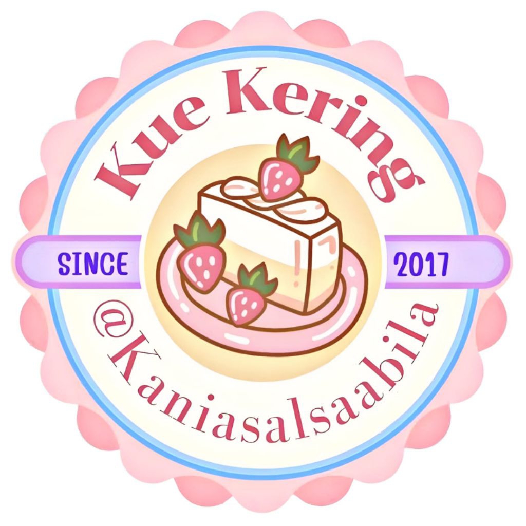 (MINIMAL ORDER 100 PCS) STICKER KUE KERING CUSTOM
