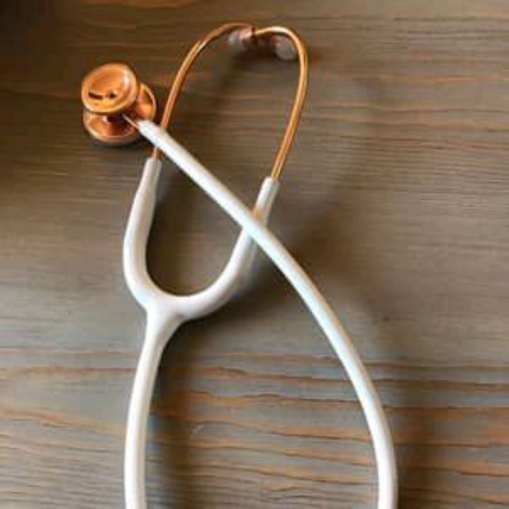 Stetoskop MDF777 Rose Gold Dewasa Cocok Untuk Dokter Muda