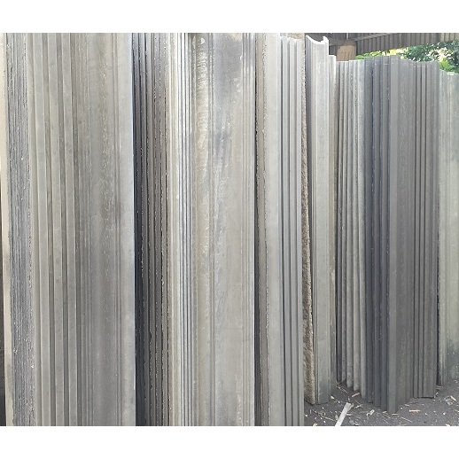 Lisplang Beton Minimalis Teras Rumah Modern | Profil Lisplang Beton Fasad Rumah | Ornamen Beton Deko