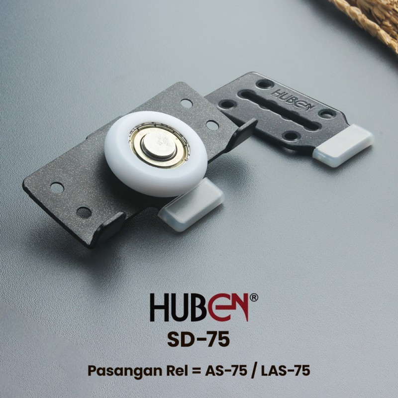 rel pintu sliding huben sd 75