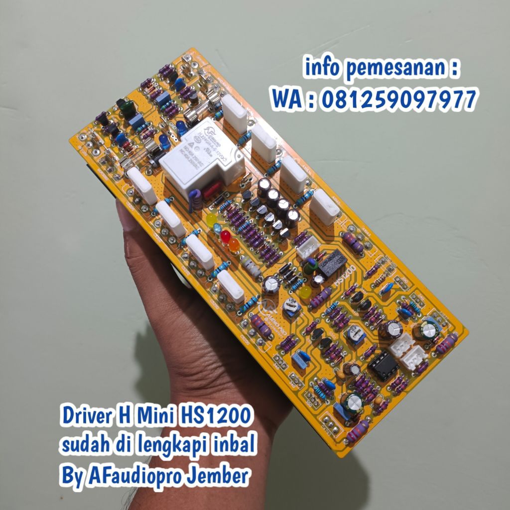 Driver Class H Mini HS1200, Fixs 1000% Bos