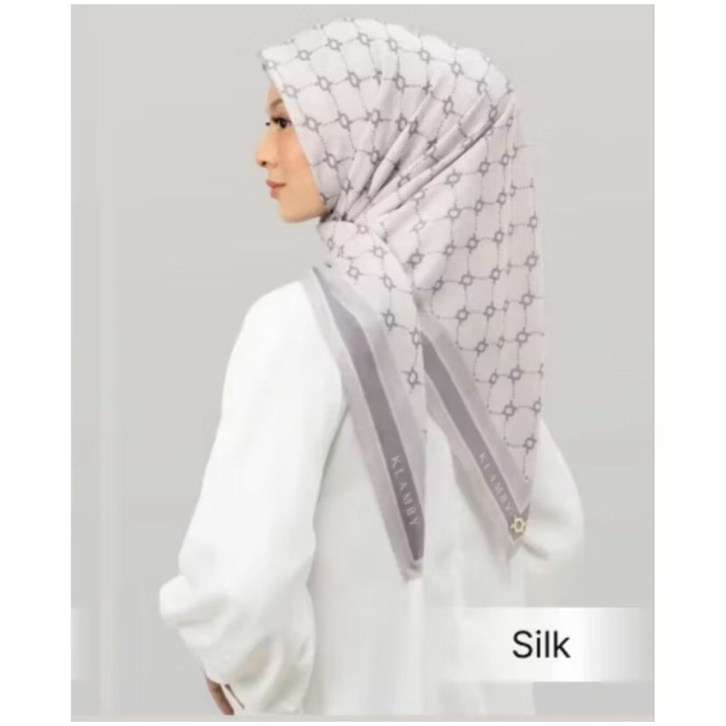 Kerudung Klamby Monogram