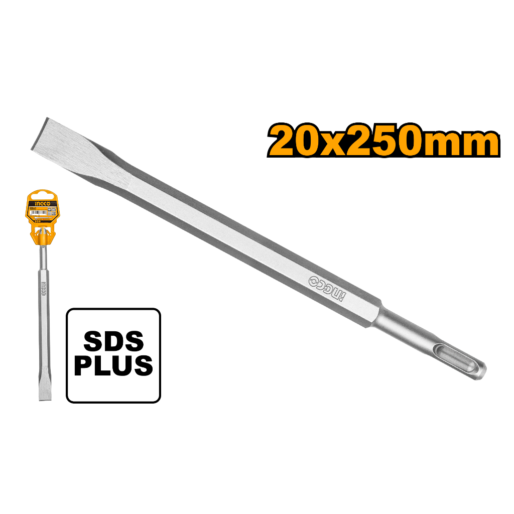 MATA BOR COLOK SDS PLUS PAHAT INGCO DBC0122501 SDS PLUS Chisel MATA BOR BETEL SDS MATA BOR BOBOK PAH