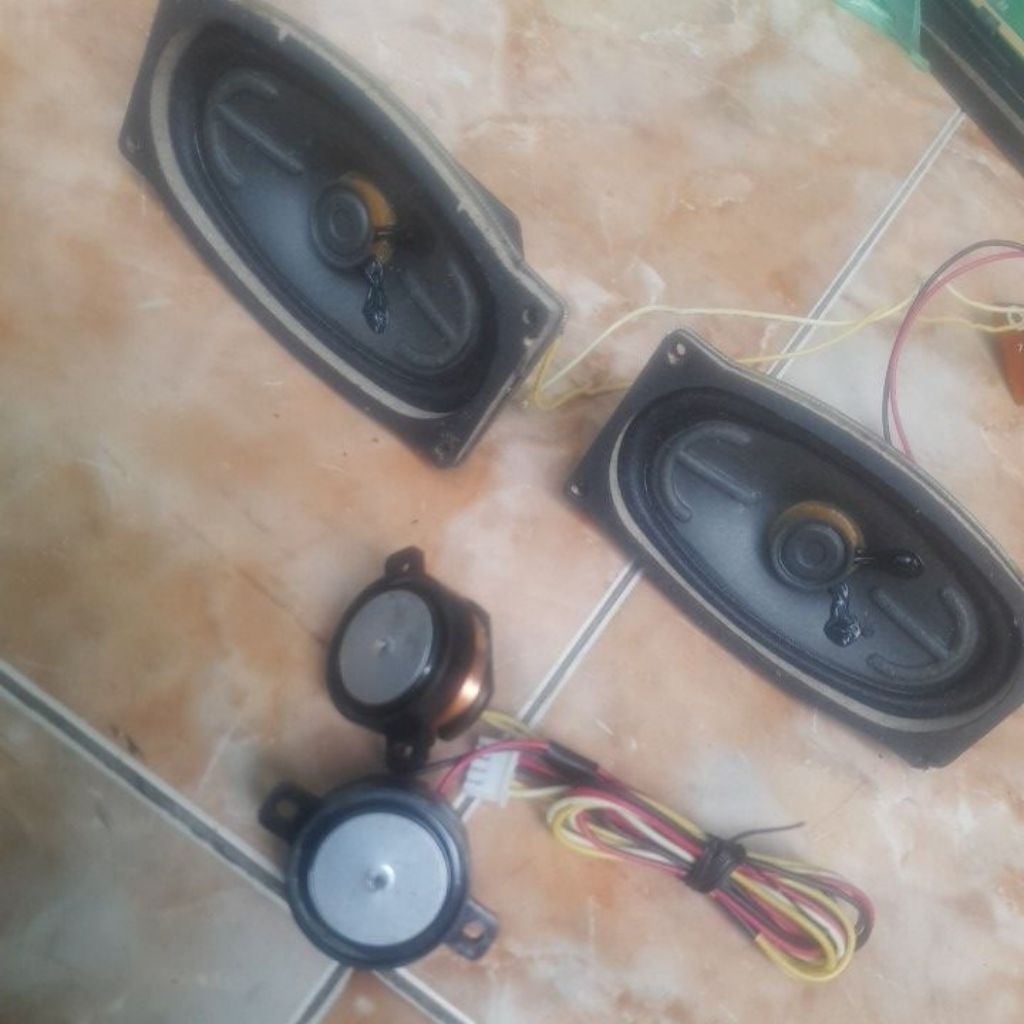 Speaker tv led Polytron 22 inch & twieter