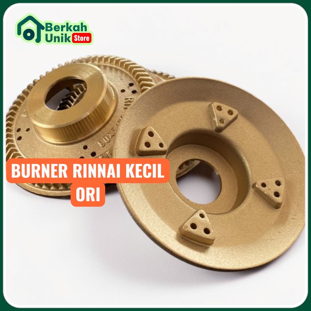 Burner Kompor Rinnai Kecil Kuningan Asli Original Kepala Tungku Burner Rinnai Kecil