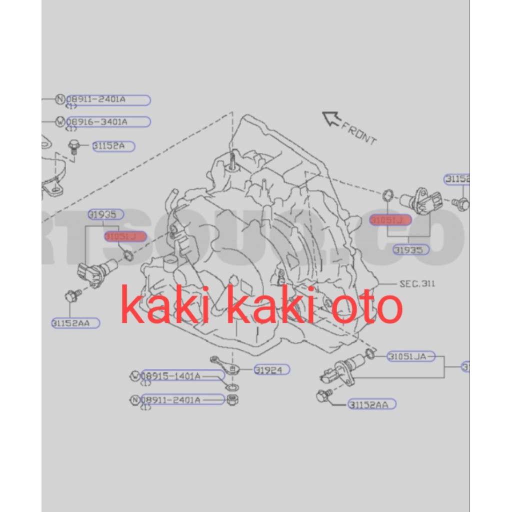 Seal oring matic seal oring sensor speedometer seal sensor transmisi march datsun go
