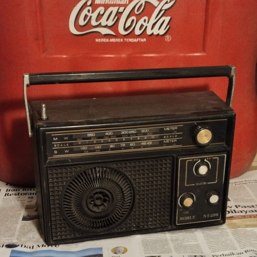 radio jadul off antik noble vintage pajangan cafe